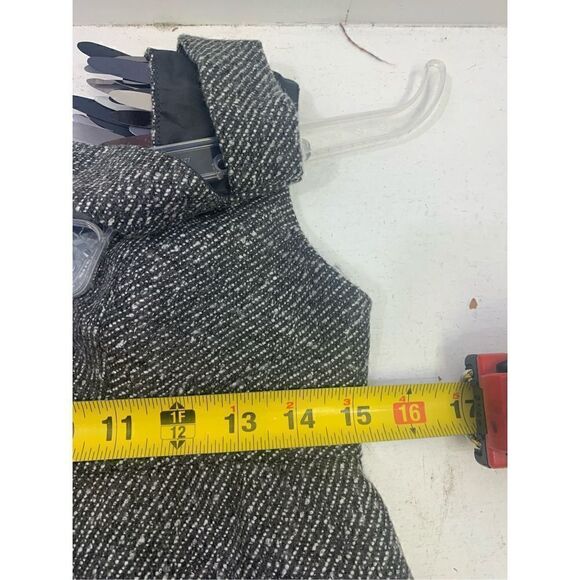 Anna Sui For Target Gray Tweed Jumper Dress Size S - Picture 9 of 12